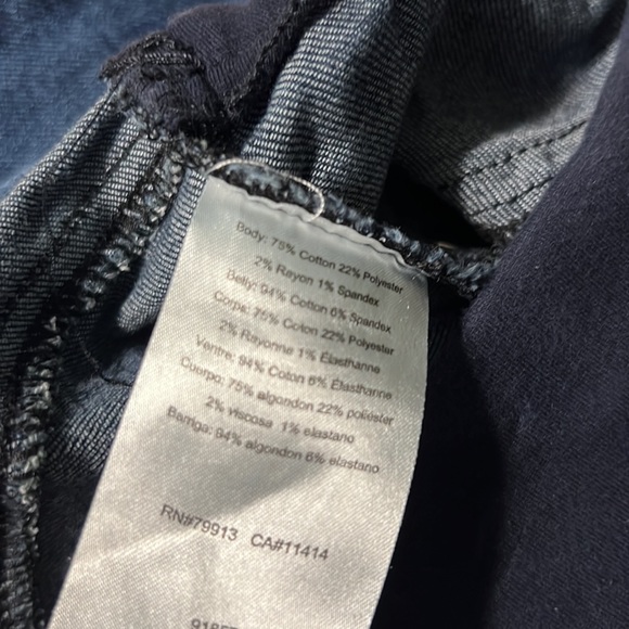 Indigo Blue Maternity Jeans - Picture 7 of 7